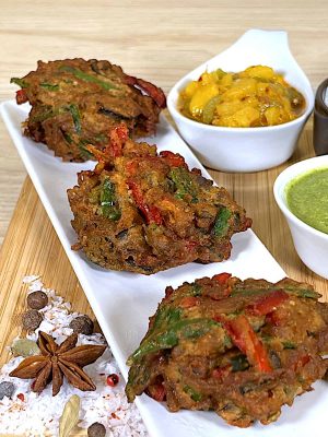 Pakoras sin gluten